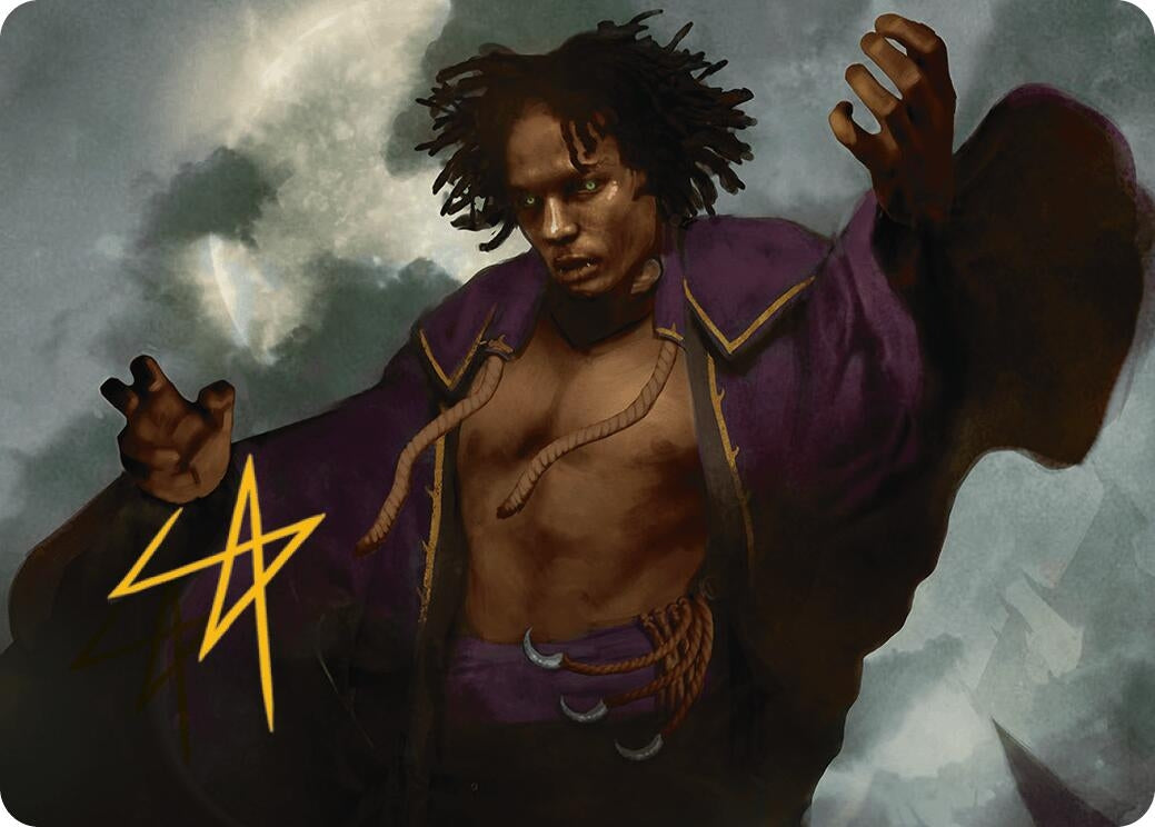 Image for Bloodline Keeper Art Card (Gold-Stamped Signature) (Art Series: Innistrad Remastered) (23) - Magic: The Gathering