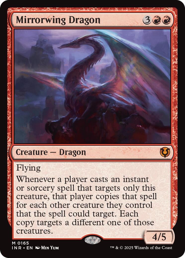 Image for Mirrorwing Dragon (Innistrad Remastered) (165) - Magic: The Gathering