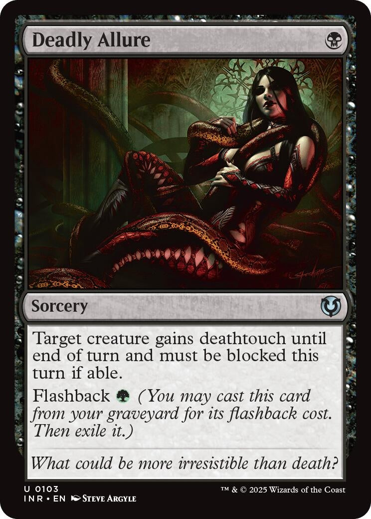 Image for Deadly Allure (Innistrad Remastered) (103) - Magic: The Gathering