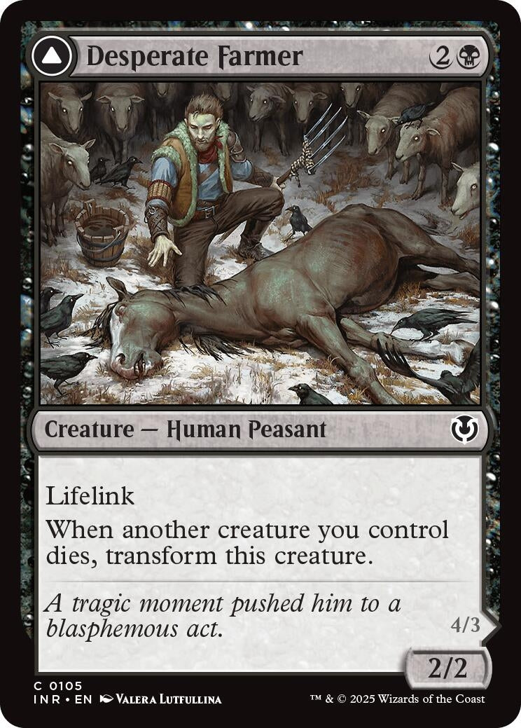 Image for Desperate Farmer (Innistrad Remastered) (105) - Magic: The Gathering