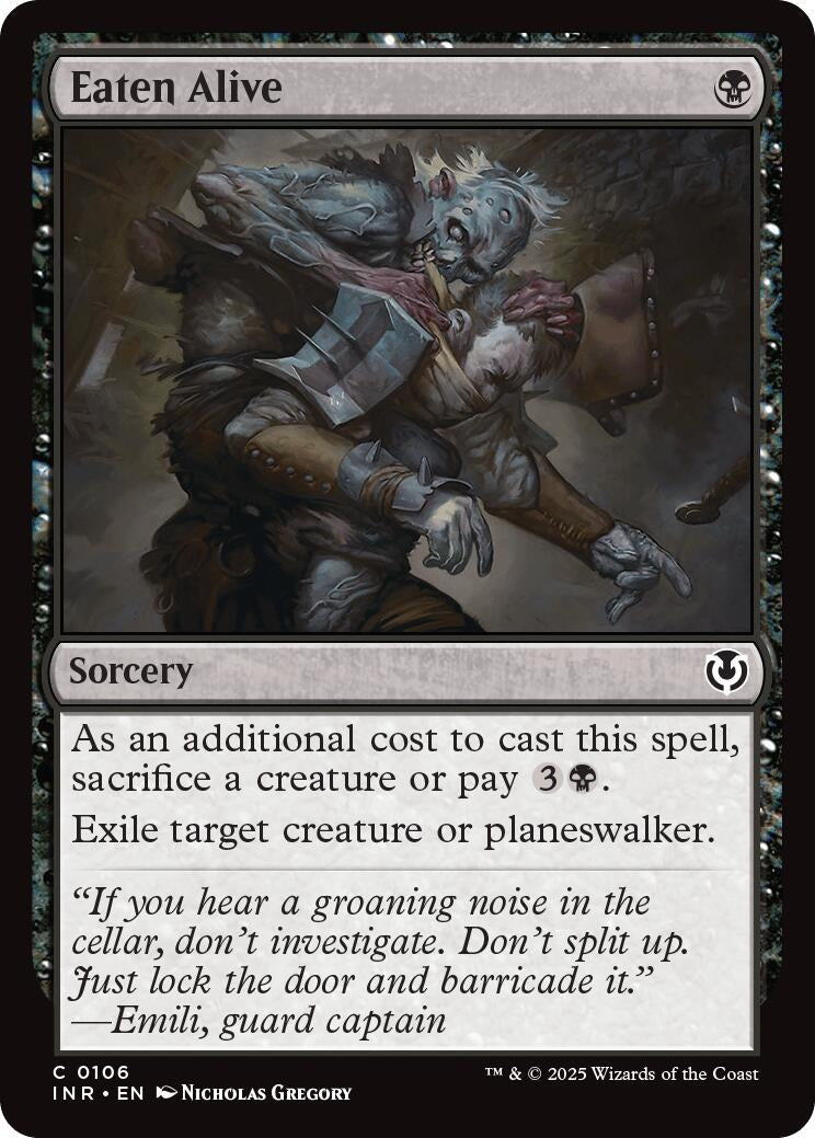 Image for Eaten Alive (Innistrad Remastered) (106) - Magic: The Gathering
