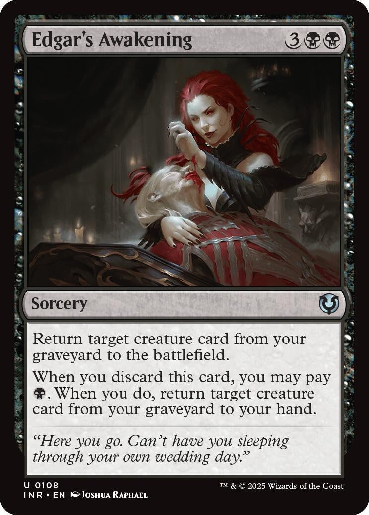 Image for Edgar's Awakening (Innistrad Remastered) (108) - Magic: The Gathering