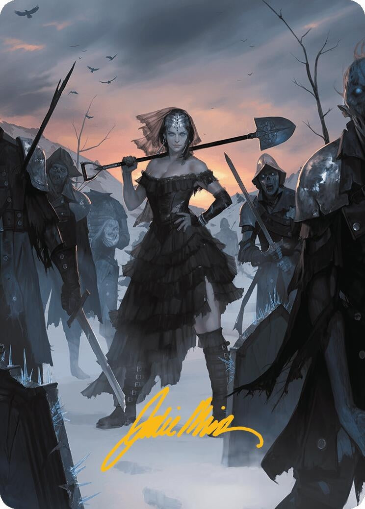 Image for Heartless Summoning Art Card (Gold-Stamped Signature) (Art Series: Innistrad Remastered) (9) - Magic: The Gathering