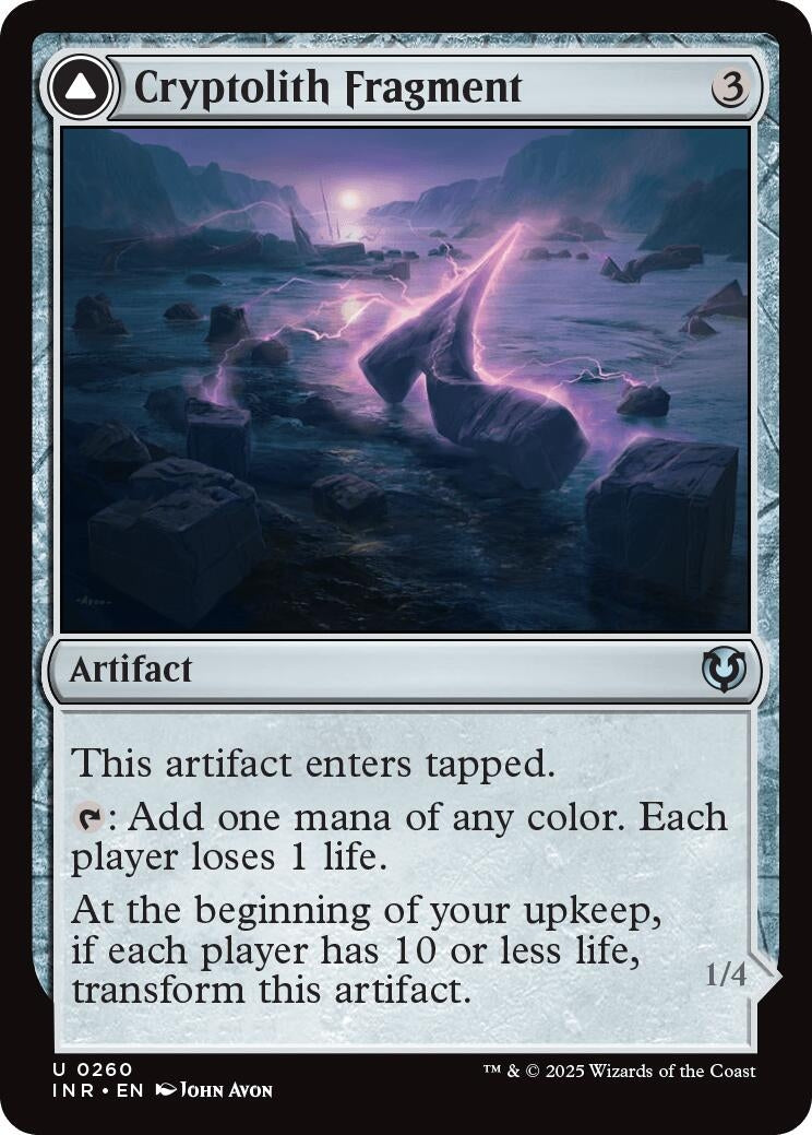 Image for Cryptolith Fragment (Innistrad Remastered) (260) - Magic: The Gathering