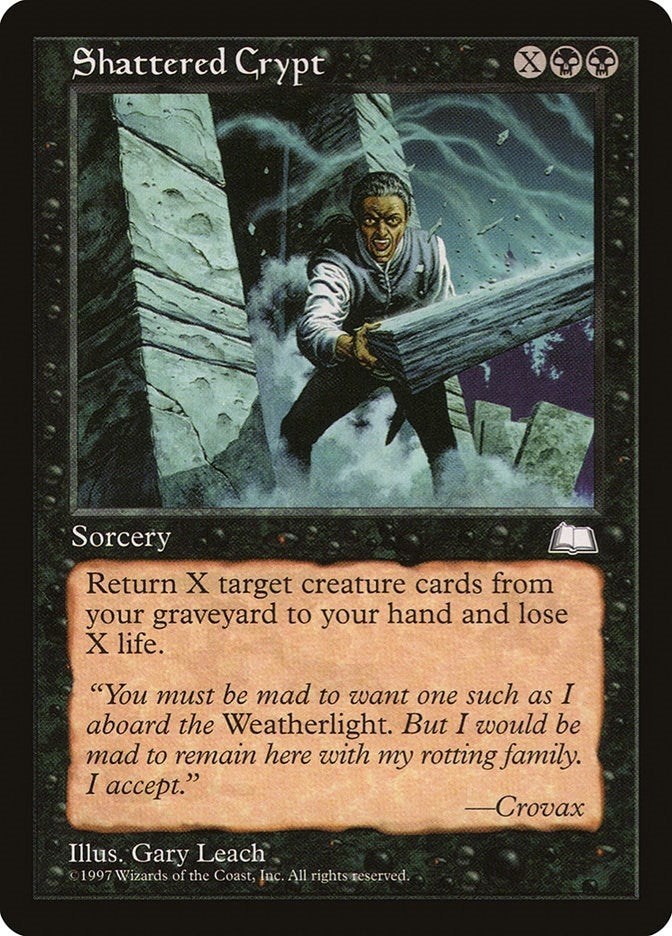 Image for Shattered Crypt (Weatherlight) - Magic: The Gathering