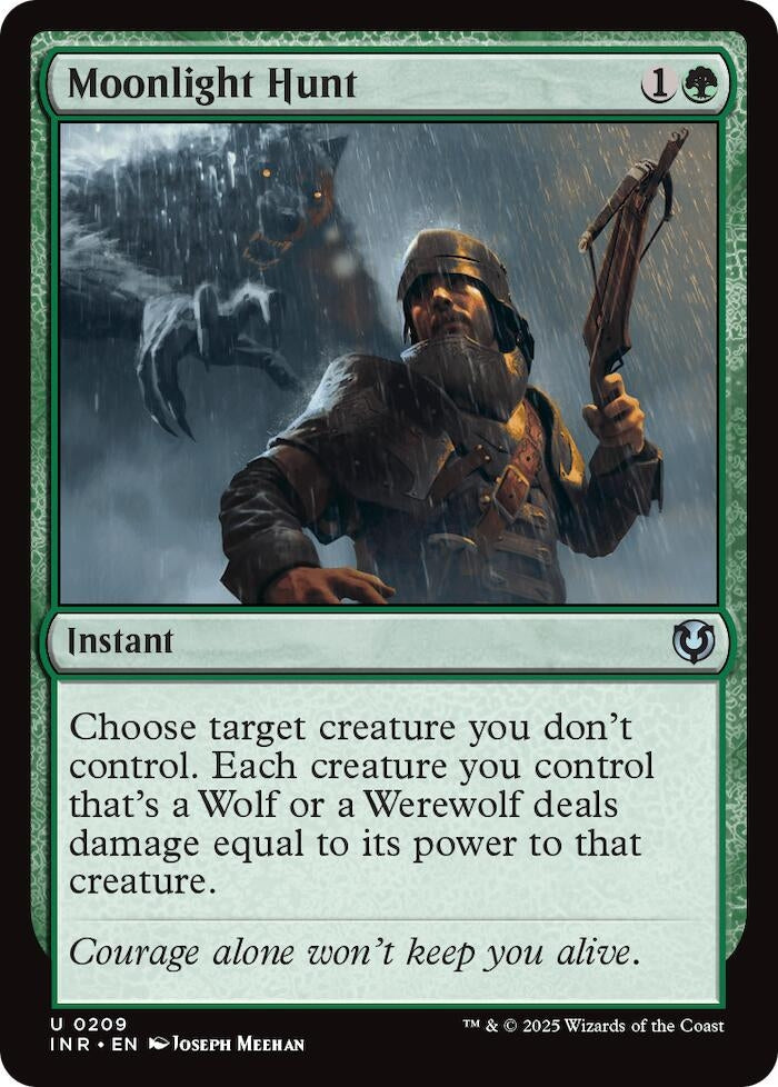 Image for Moonlight Hunt (Innistrad Remastered) (209) - Magic: The Gathering