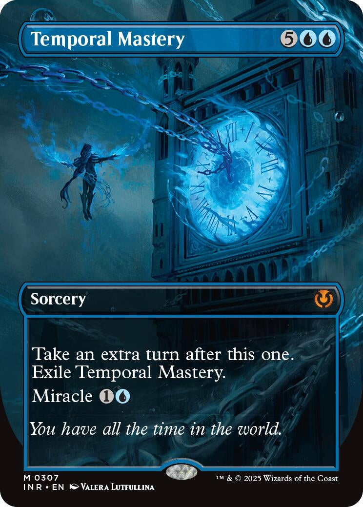 Image for Temporal Mastery (Borderless) (Innistrad Remastered) (307) - Magic: The Gathering