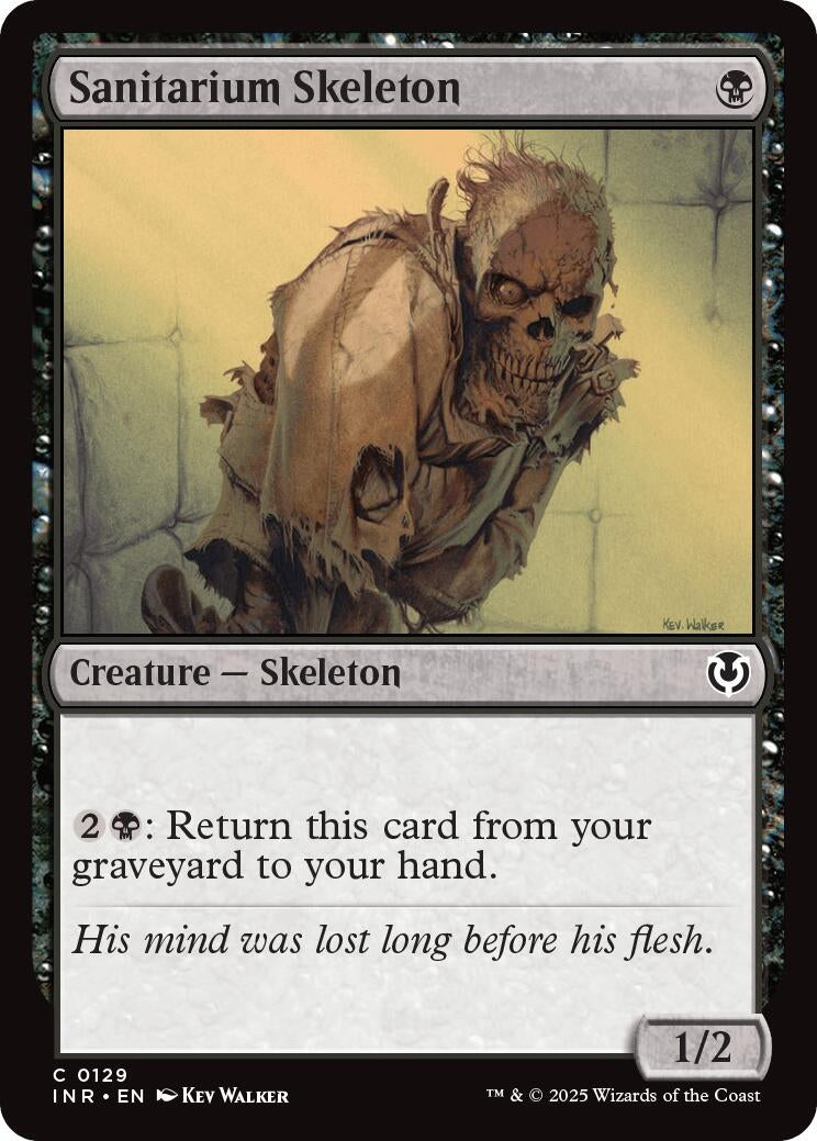 Image for Sanitarium Skeleton (Innistrad Remastered) (129) - Magic: The Gathering