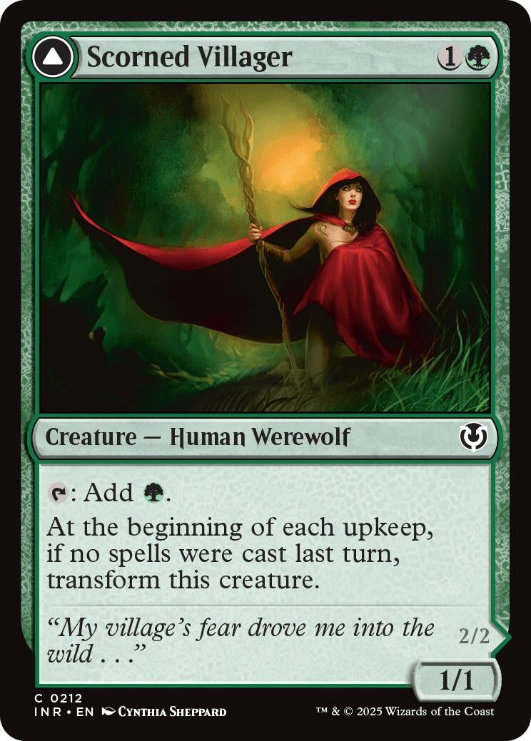 Image for Scorned Villager (Innistrad Remastered) (212) - Magic: The Gathering