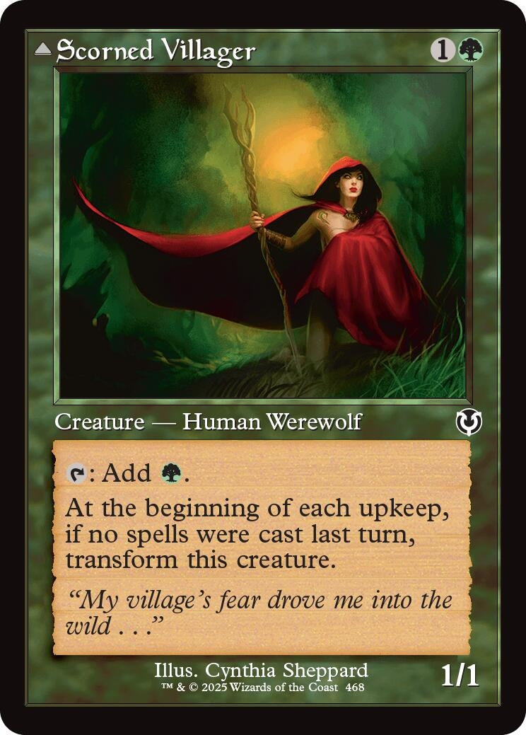 Image for Scorned Villager (Retro Frame) (Innistrad Remastered) (468) - Magic: The Gathering