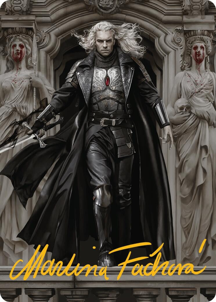Image for Sorin, Imperious Bloodlord Art Card (Gold-Stamped Signature) (Art Series: Innistrad Remastered) (18) - Magic: The Gathering