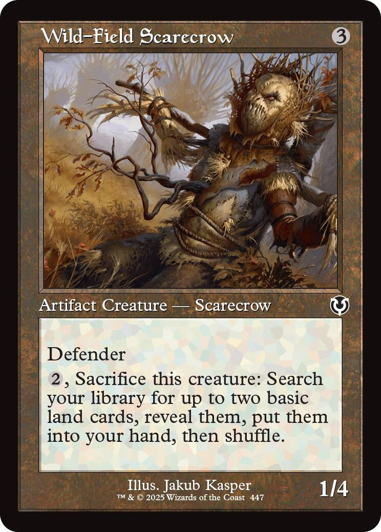 Image for Wild-Field Scarecrow (Retro Frame) (Innistrad Remastered) (447) - Magic: The Gathering