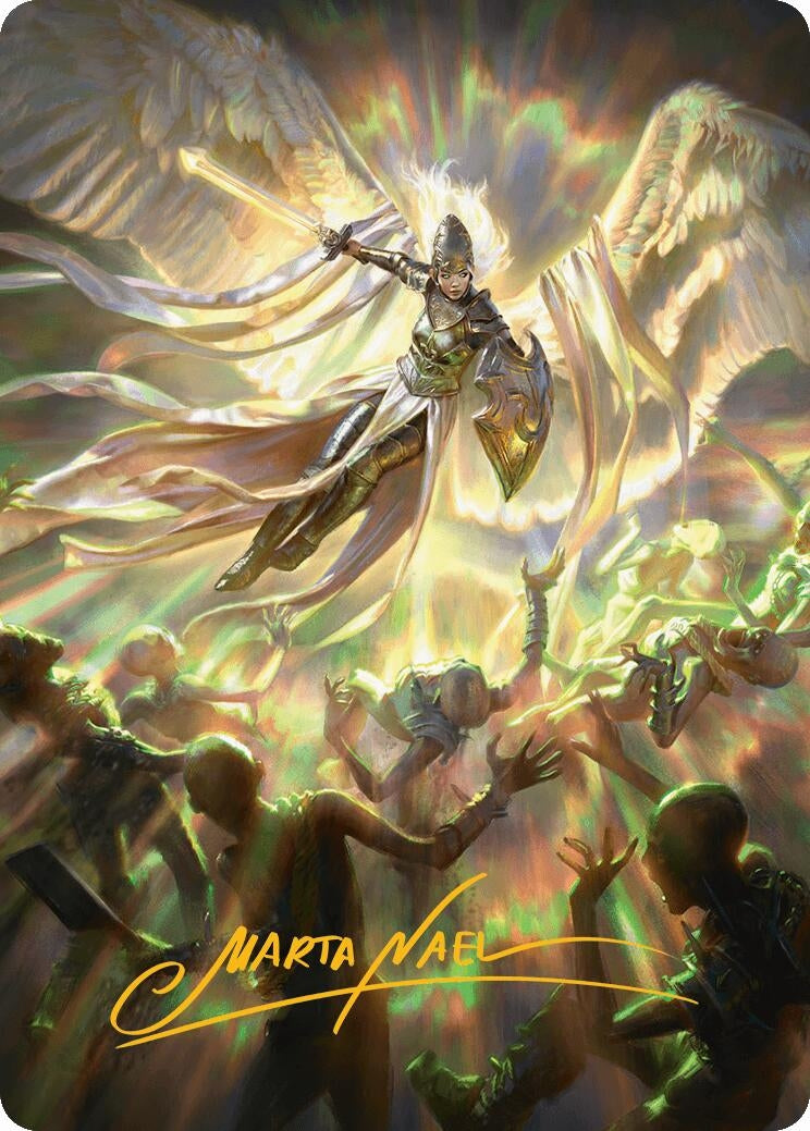 Image for Vanquish the Horde Art Card (Gold-Stamped Signature) (Art Series: Innistrad Remastered) (4) - Magic: The Gathering