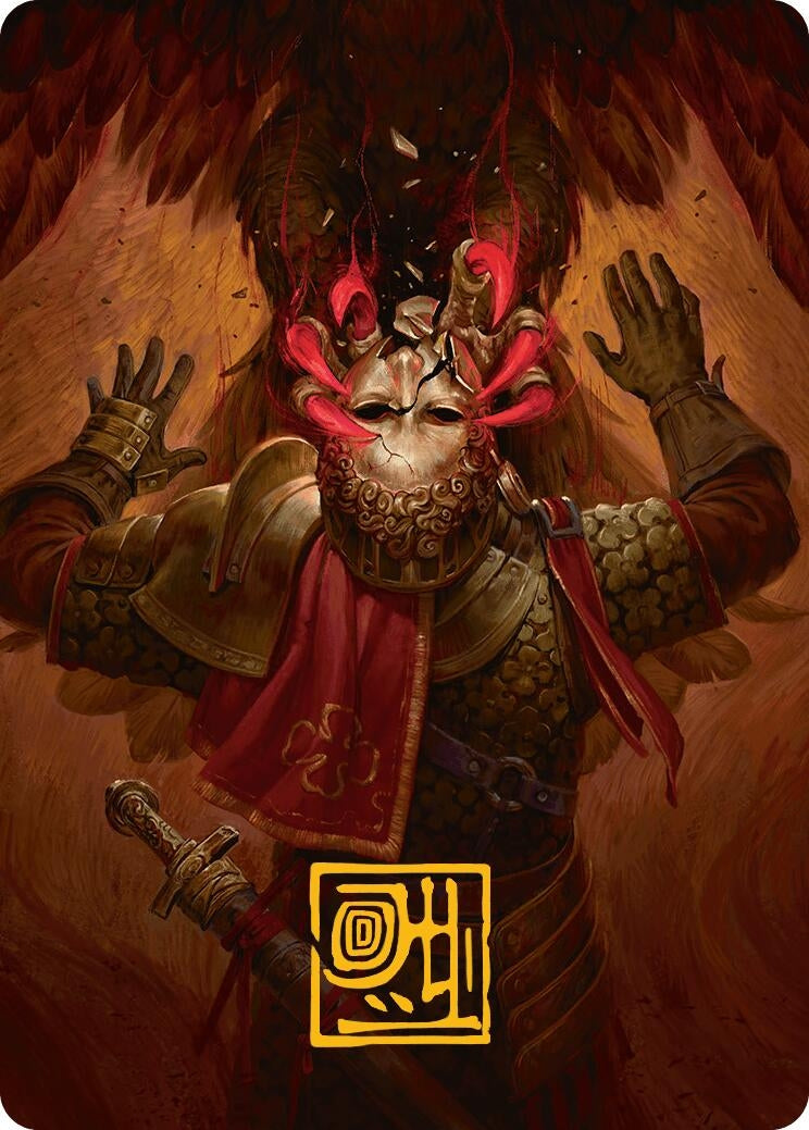 Image for Abrade Art Card (Gold-Stamped Signature) (Art Series: Innistrad Remastered) (11) - Magic: The Gathering