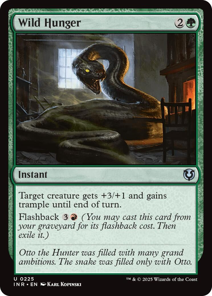 Image for Wild Hunger (Innistrad Remastered) (225) - Magic: The Gathering