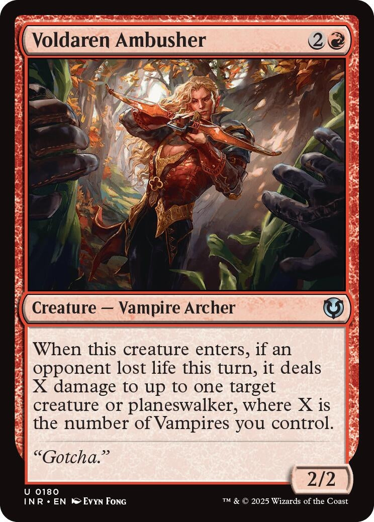 Image for Voldaren Ambusher (Innistrad Remastered) (180) - Magic: The Gathering