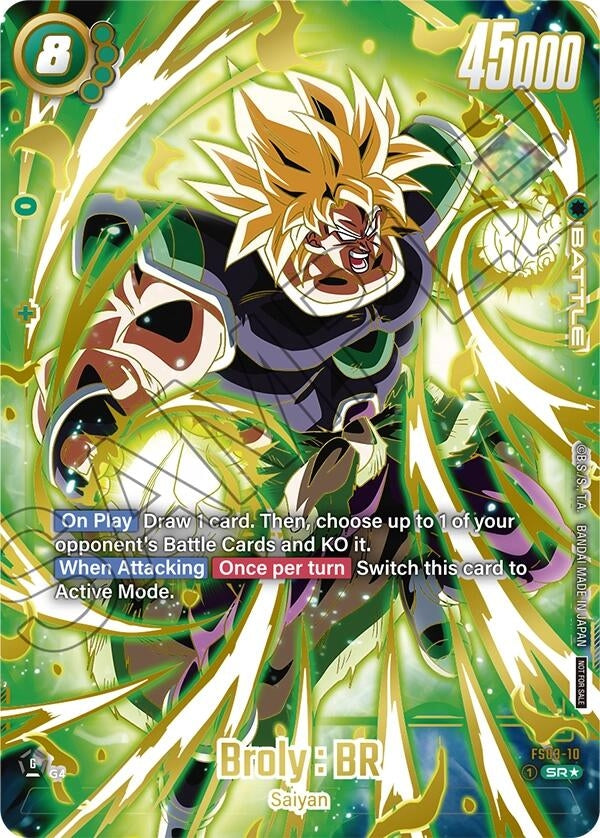 Image for Broly : BR - FS03-10 (Tournament and Championship Promos) (FS03-10) - Dragon Ball Super: Fusion World