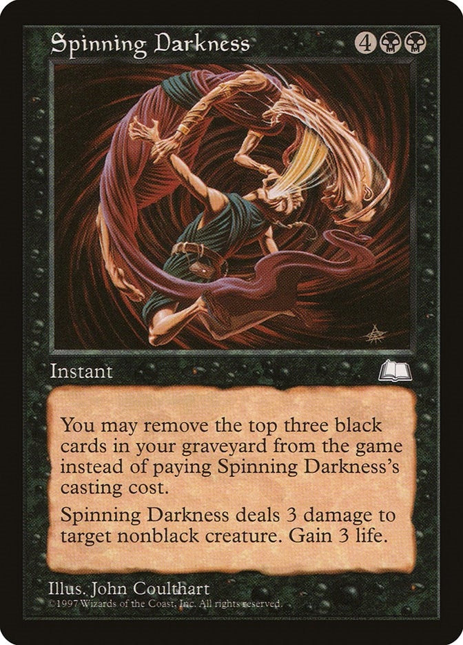 Image for Spinning Darkness (Weatherlight) - Magic: The Gathering