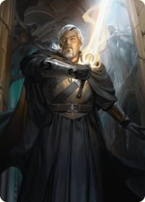 Image for Odric, Lunarch Marshal Art Card (Art Series: Innistrad Remastered) (1) - Magic: The Gathering