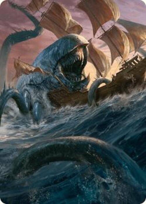 Image for Hullbreaker Horror Art Card (Art Series: Innistrad Remastered) (5) - Magic: The Gathering