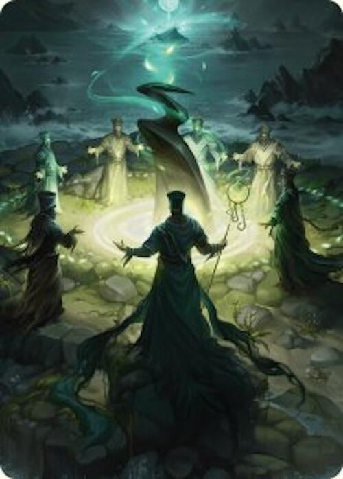 Image for Cryptolith Rite Art Card (Art Series: Innistrad Remastered) (14) - Magic: The Gathering