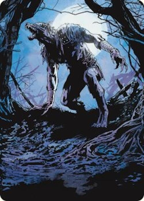Image for Krallenhorde Howler Art Card (Art Series: Innistrad Remastered) (19) - Magic: The Gathering