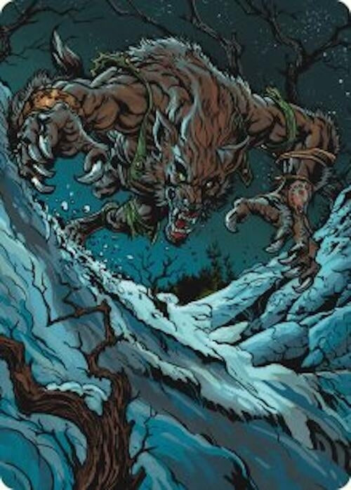 Image for Ravager of the Fells Art Card (Art Series: Innistrad Remastered) (21) - Magic: The Gathering