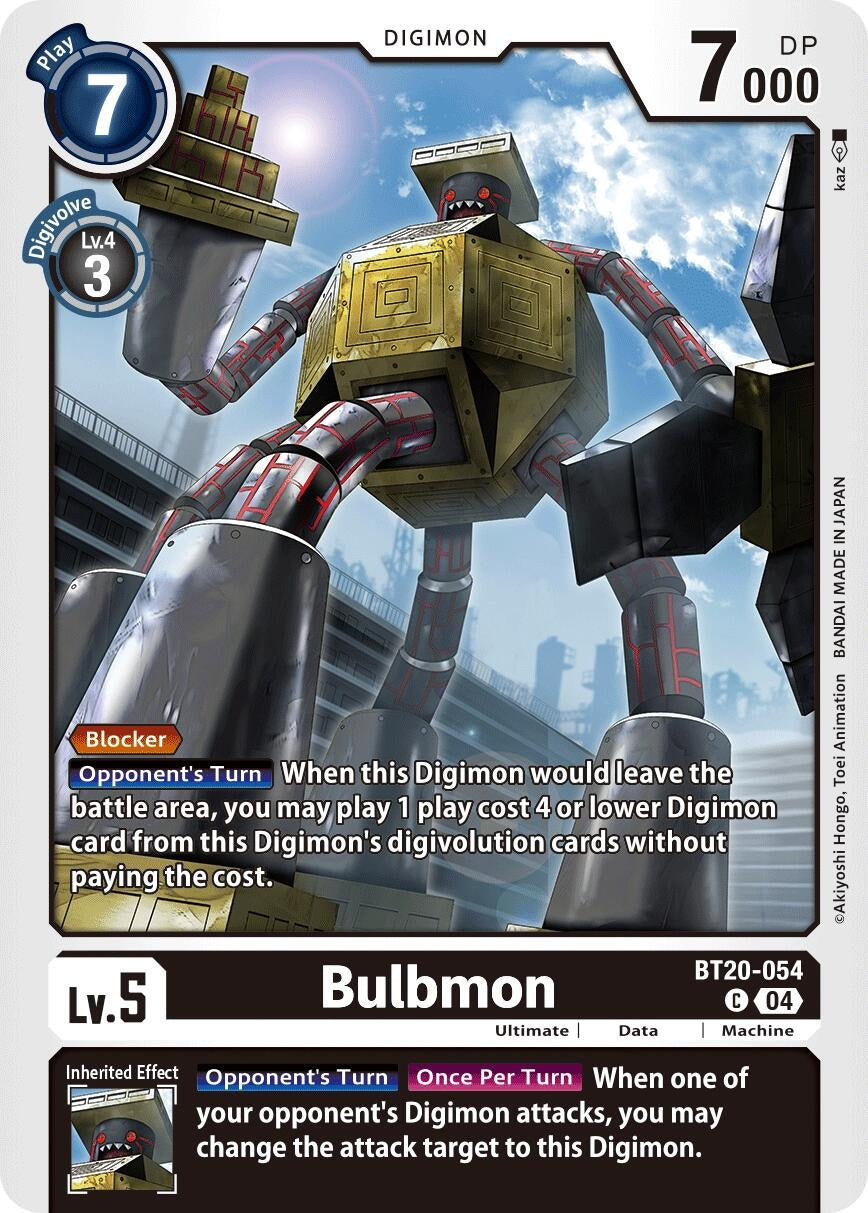 Image for Bulbmon (BT19-20) (BT20-054 C) - Digimon Card Game