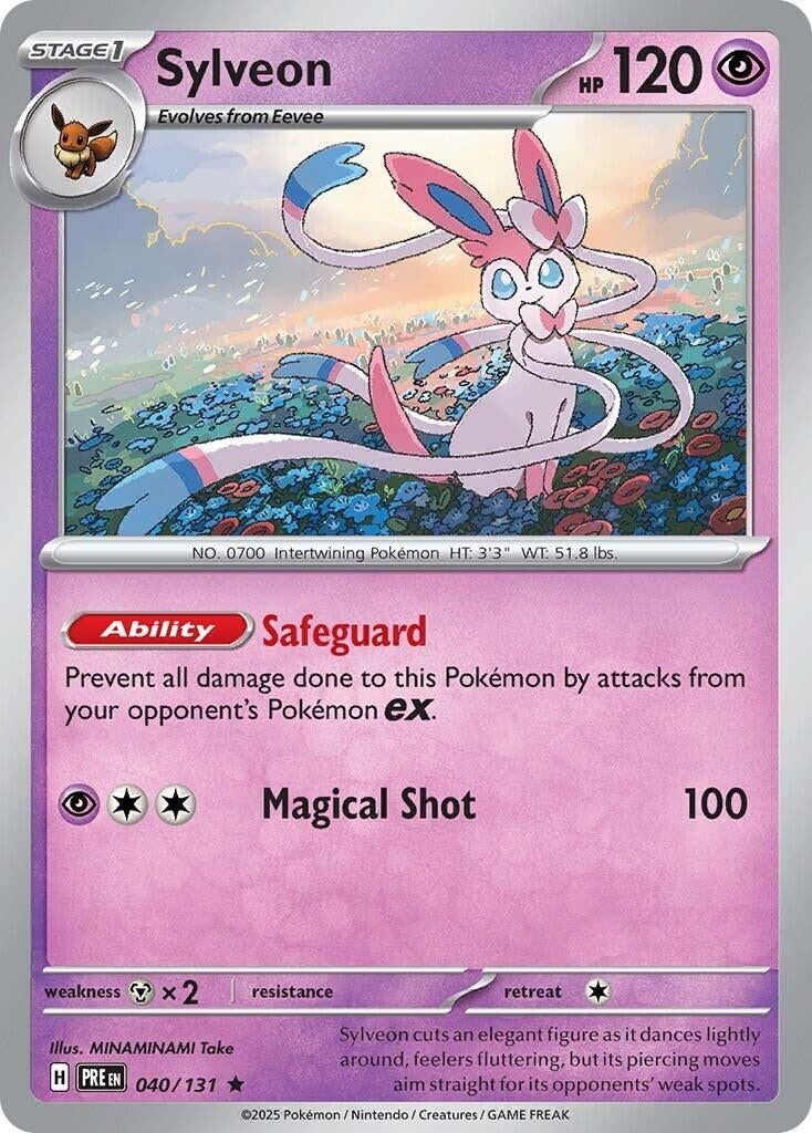 Image for Sylveon (SV: Prismatic Evolutions) (040/131) - Pokemon