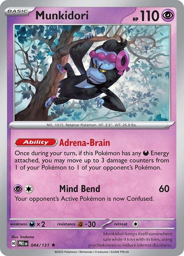 Image for Munkidori (SV: Prismatic Evolutions) (044/131) - Pokemon