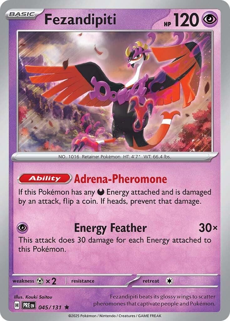 Image for Fezandipiti (SV: Prismatic Evolutions) (045/131) - Pokemon