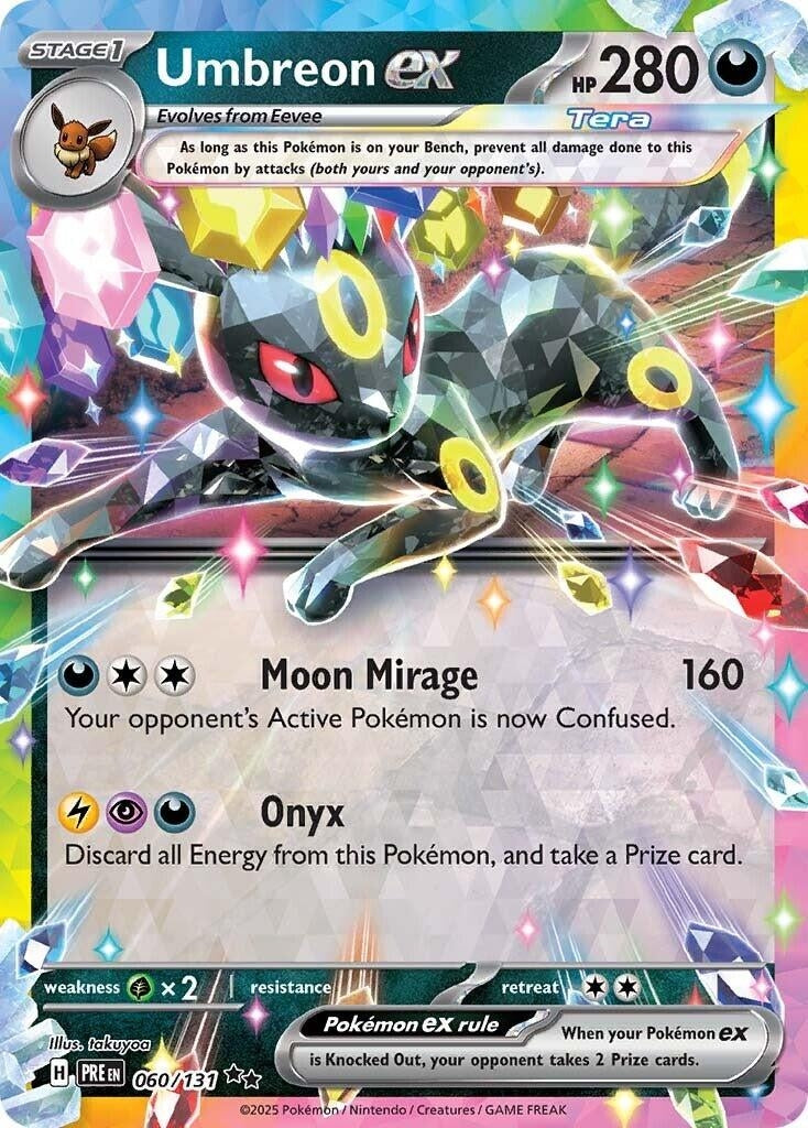 Image for Umbreon ex (SV: Prismatic Evolutions) (060/131) - Pokemon