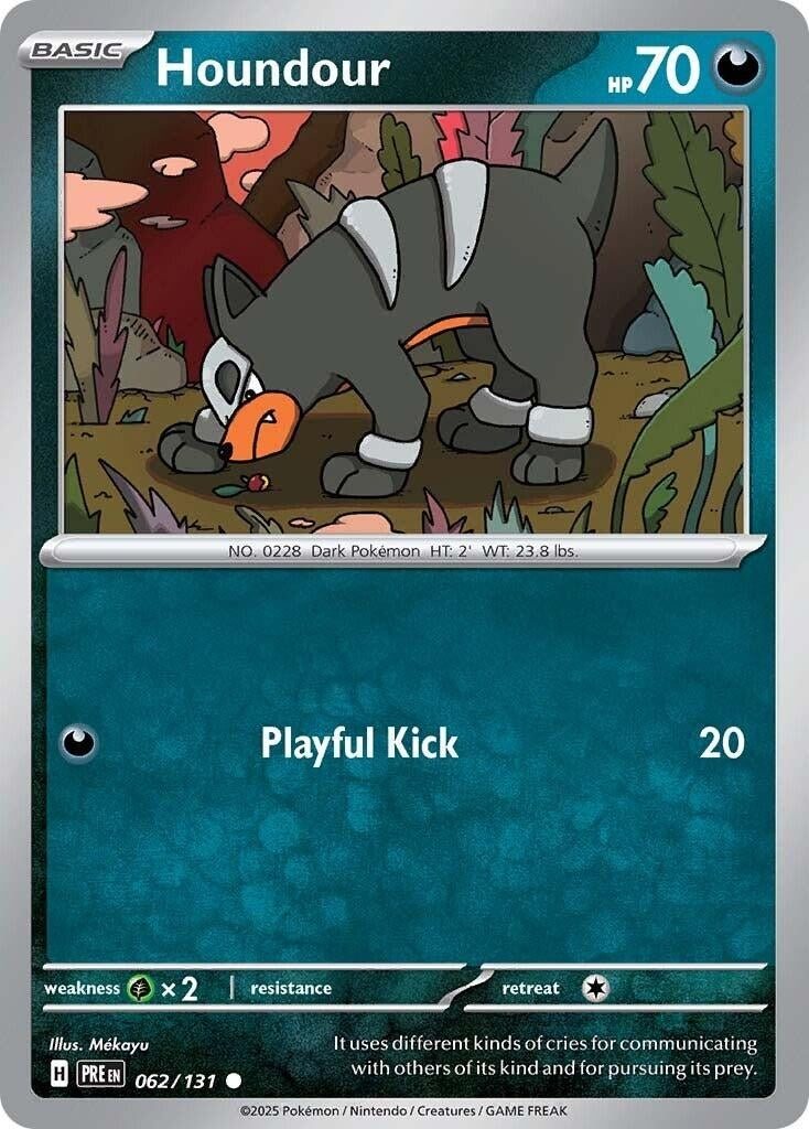 Image for Houndour (SV: Prismatic Evolutions) (062/131) - Pokemon