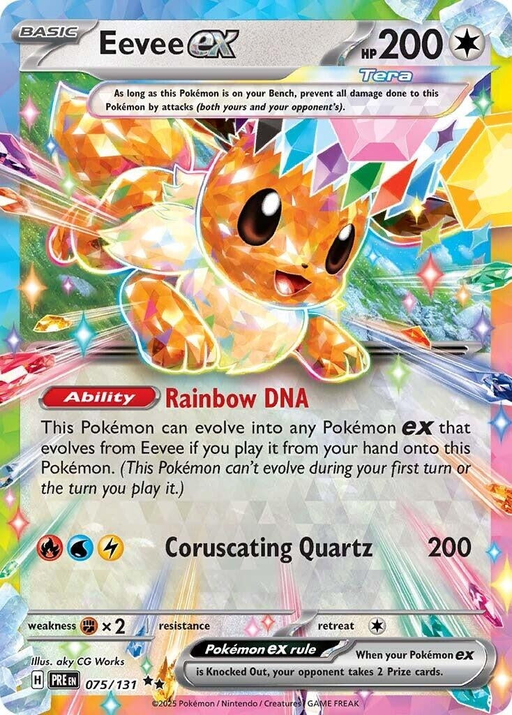 Image for Eevee ex (SV: Prismatic Evolutions) (075/131) - Pokemon