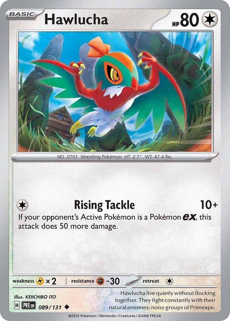 Image for Hawlucha (SV: Prismatic Evolutions) (089/131) - Pokemon