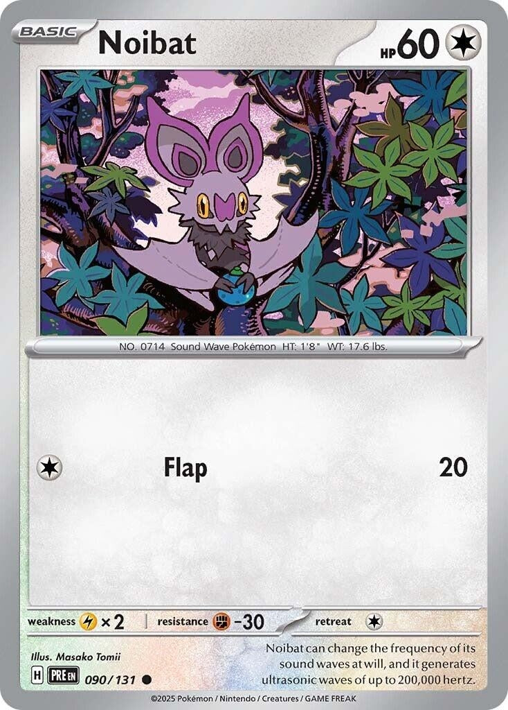 Image for Noibat (SV: Prismatic Evolutions) (090/131) - Pokemon