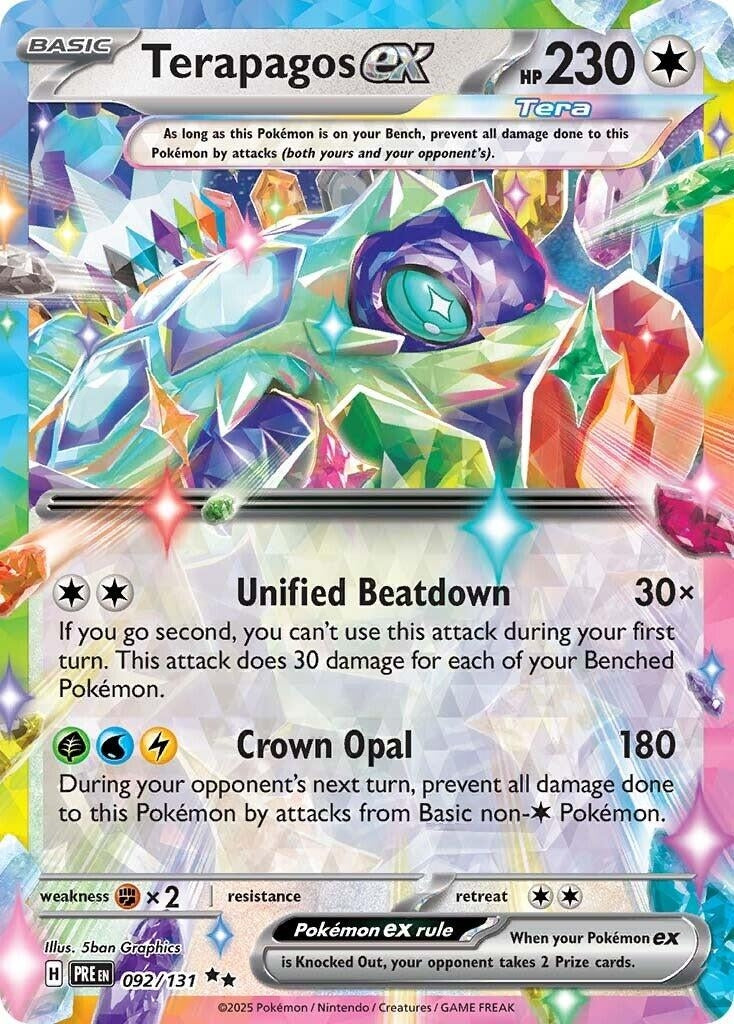 Image for Terapagos ex (SV: Prismatic Evolutions) (092/131) - Pokemon