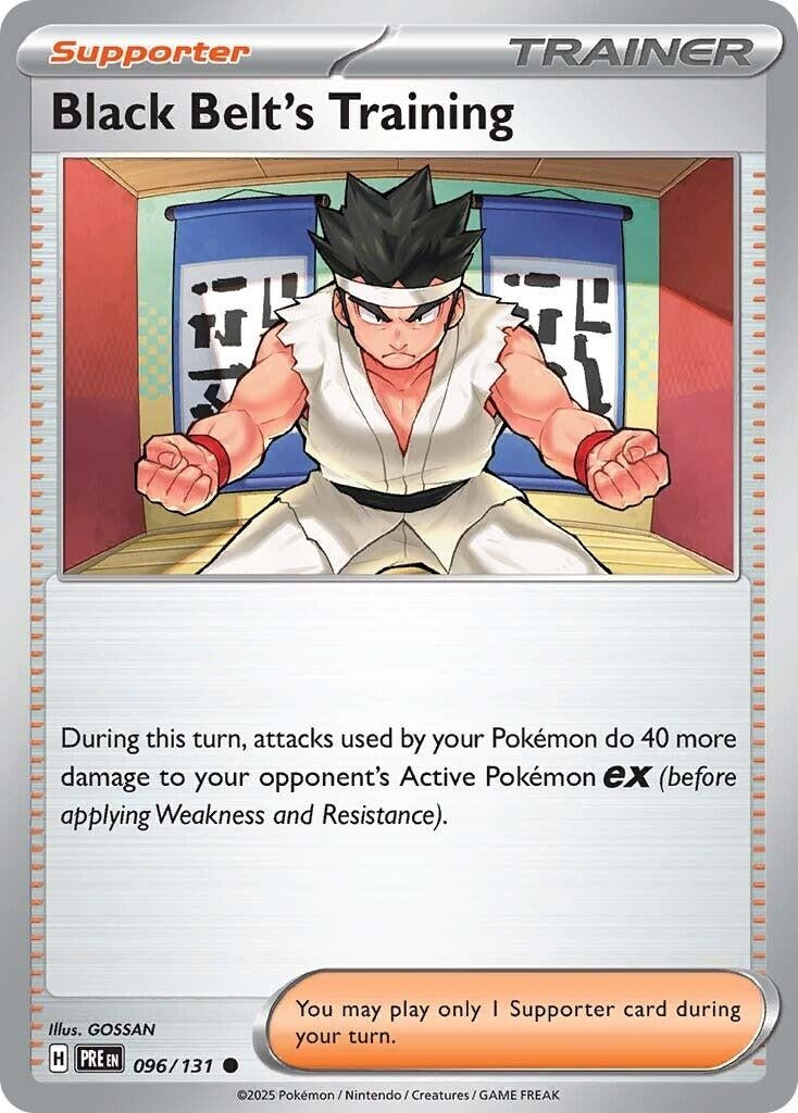 Image for Black Belt's Training (SV: Prismatic Evolutions) (096/131) - Pokemon
