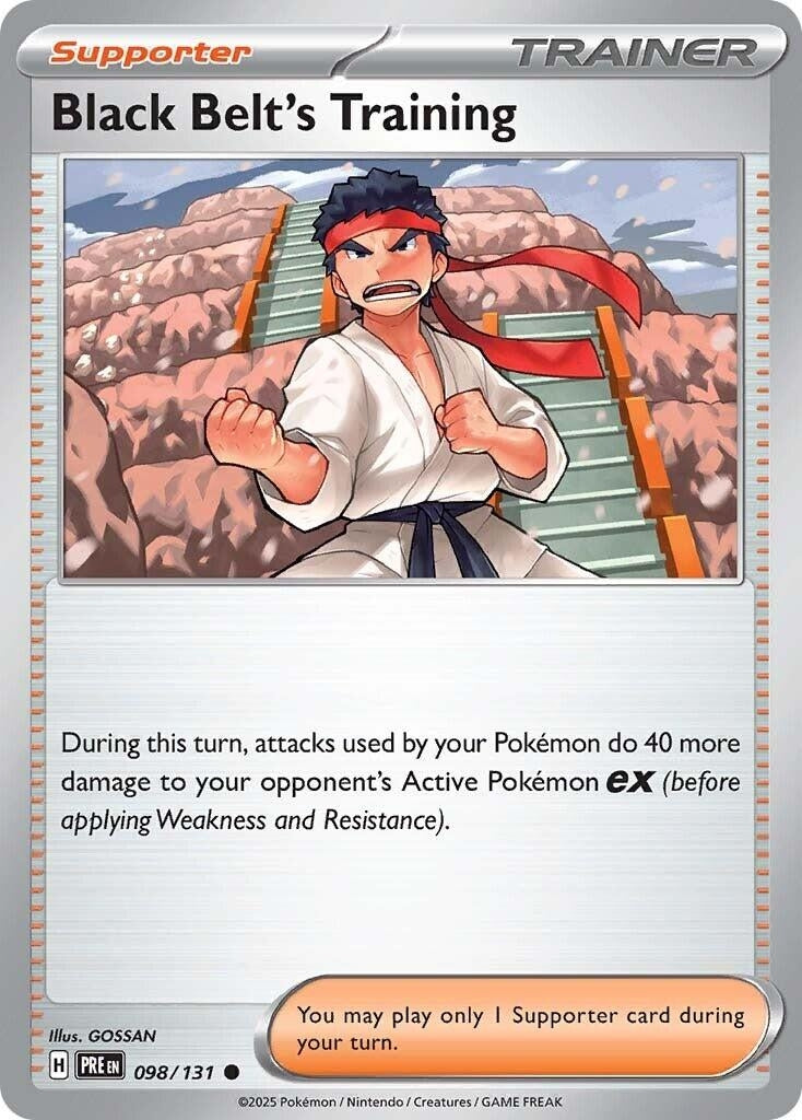 Image for Black Belt's Training (SV: Prismatic Evolutions) (098/131) - Pokemon