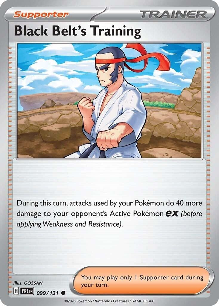 Image for Black Belt's Training (SV: Prismatic Evolutions) (099/131) - Pokemon