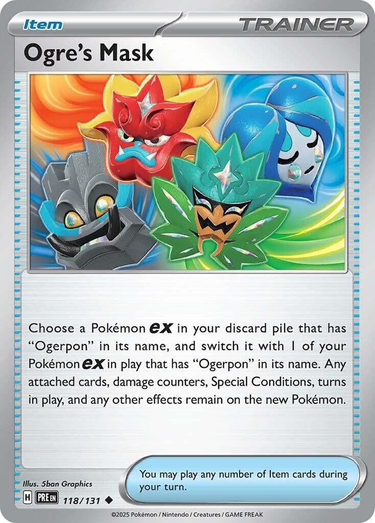 Image for Ogre's Mask (SV: Prismatic Evolutions) (118/131) - Pokemon