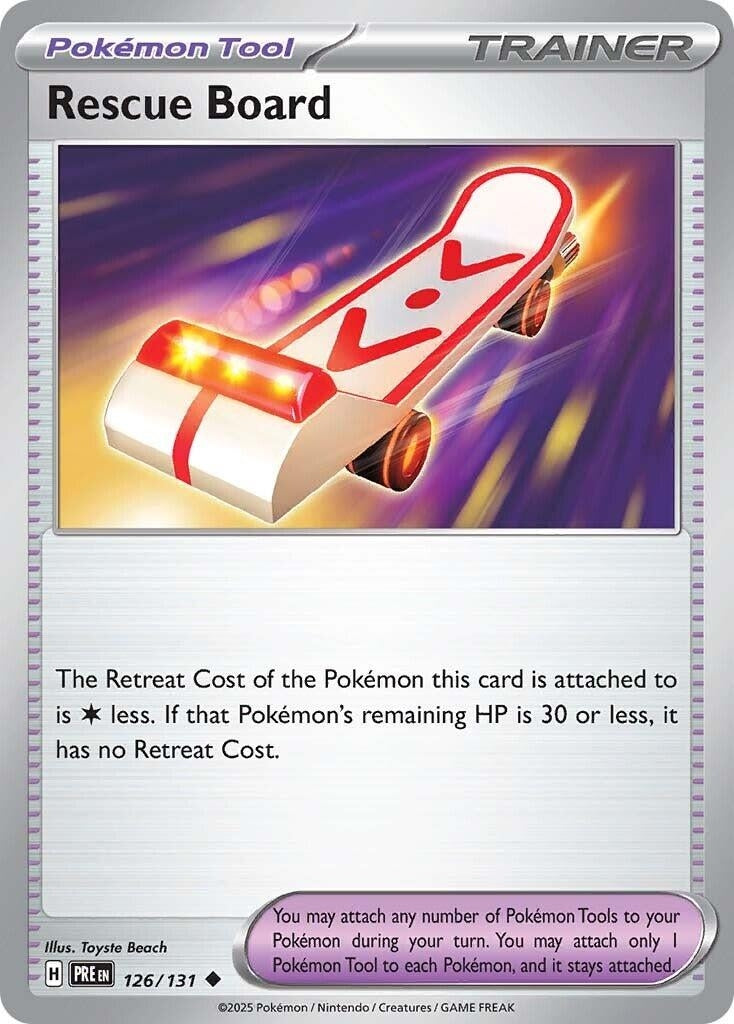Image for Rescue Board (SV: Prismatic Evolutions) (126/131) - Pokemon