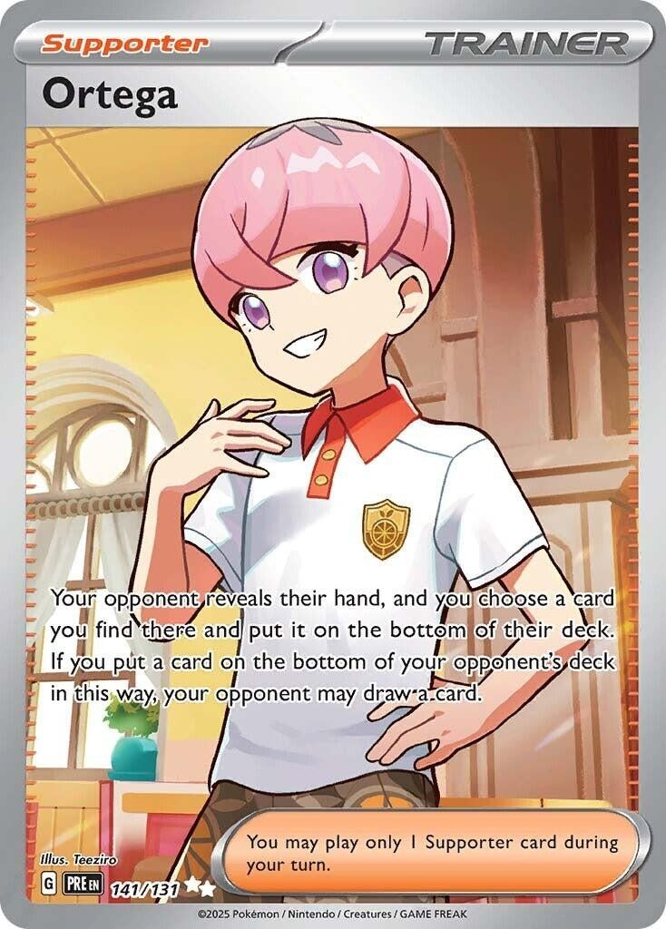 Image for Ortega (SV: Prismatic Evolutions) (141/131) - Pokemon