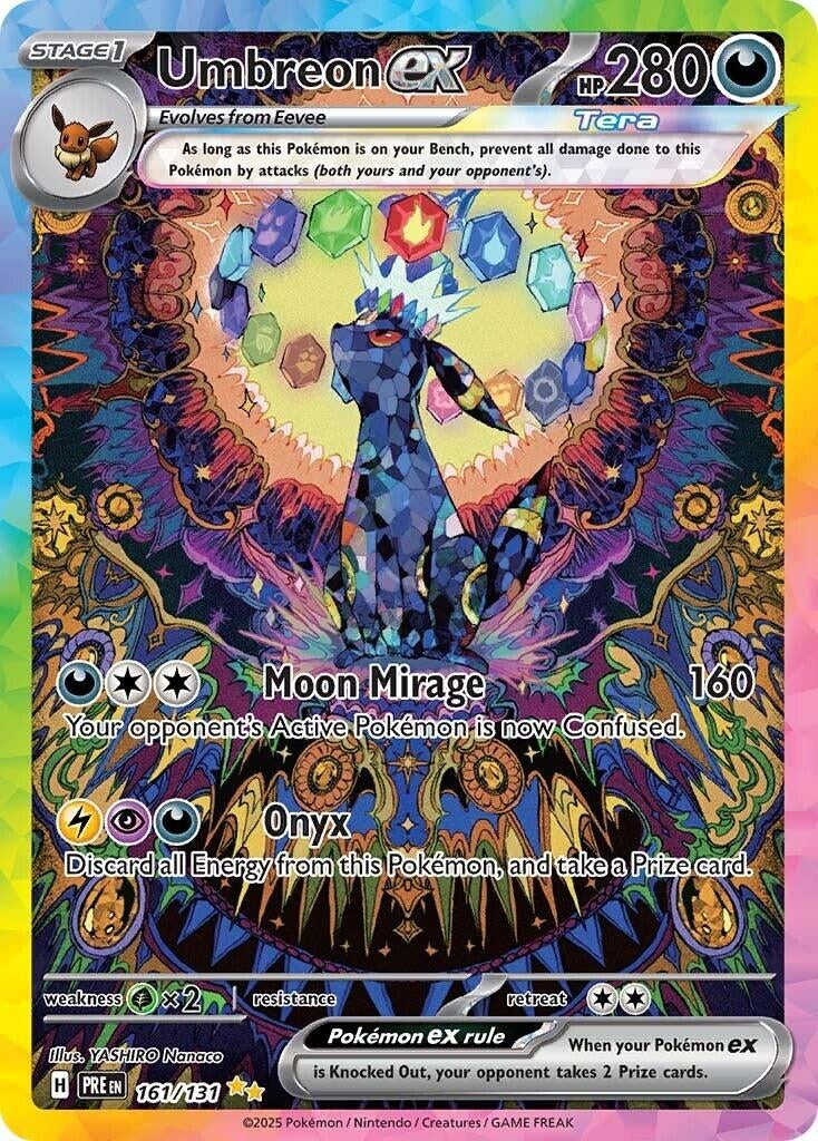 Image for Umbreon ex (SV: Prismatic Evolutions) (161/131) - Pokemon