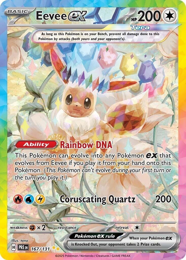 Image for Eevee ex (SV: Prismatic Evolutions) (167/131) - Pokemon