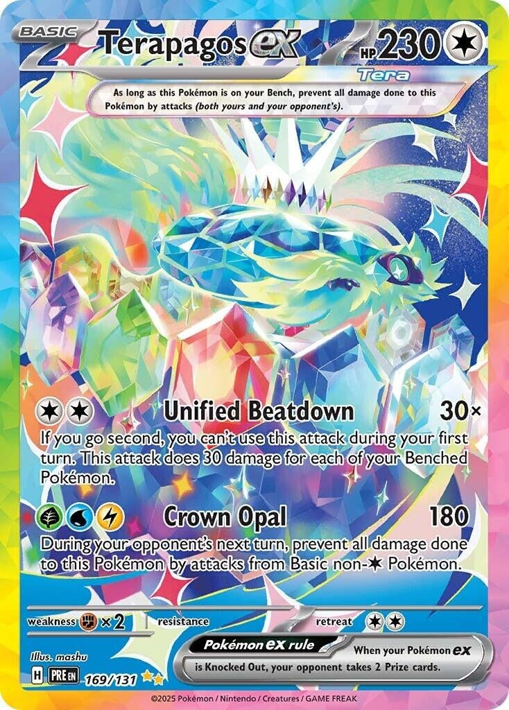 Image for Terapagos ex (SV: Prismatic Evolutions) (169/131) - Pokemon