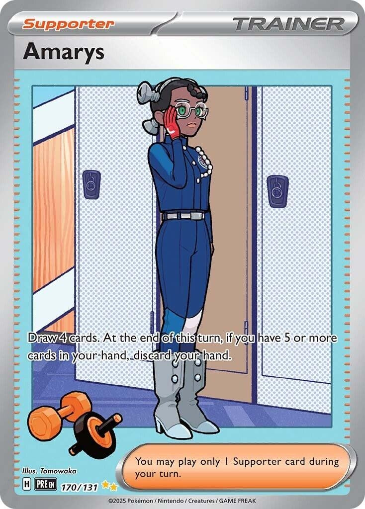 Image for Amarys (SV: Prismatic Evolutions) (170/131) - Pokemon