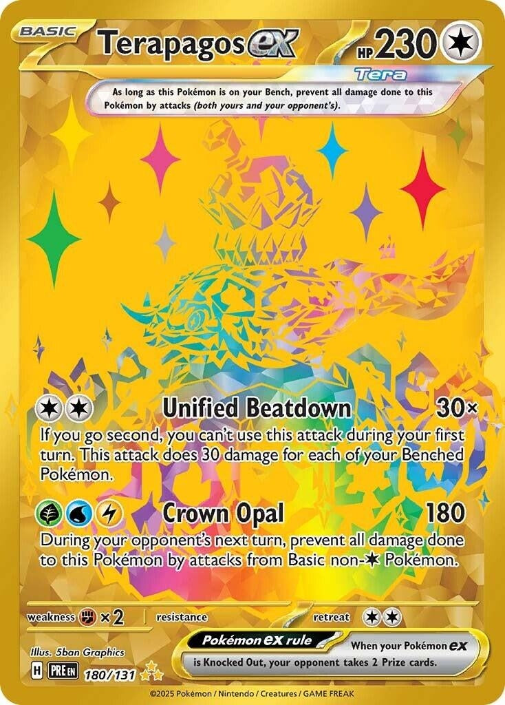 Image for Terapagos ex (SV: Prismatic Evolutions) (180/131) - Pokemon