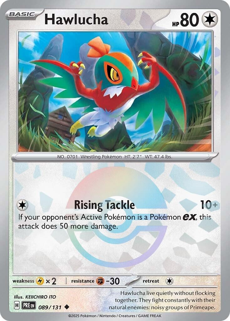 Image for Hawlucha (Poke Ball Pattern) (SV: Prismatic Evolutions) (089/131) - Pokemon