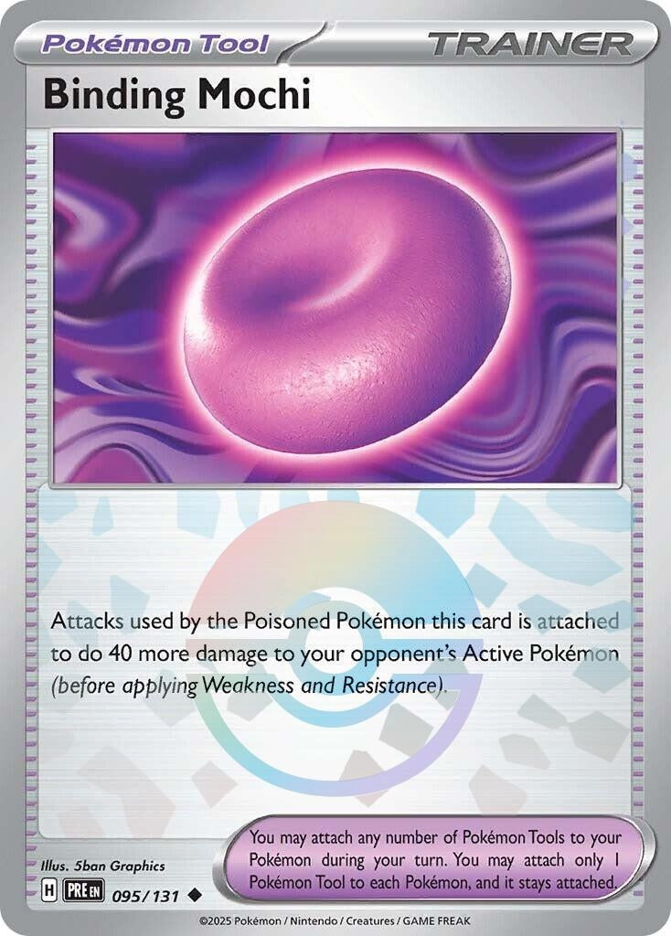Image for Binding Mochi (Poke Ball Pattern) (SV: Prismatic Evolutions) (095/131) - Pokemon